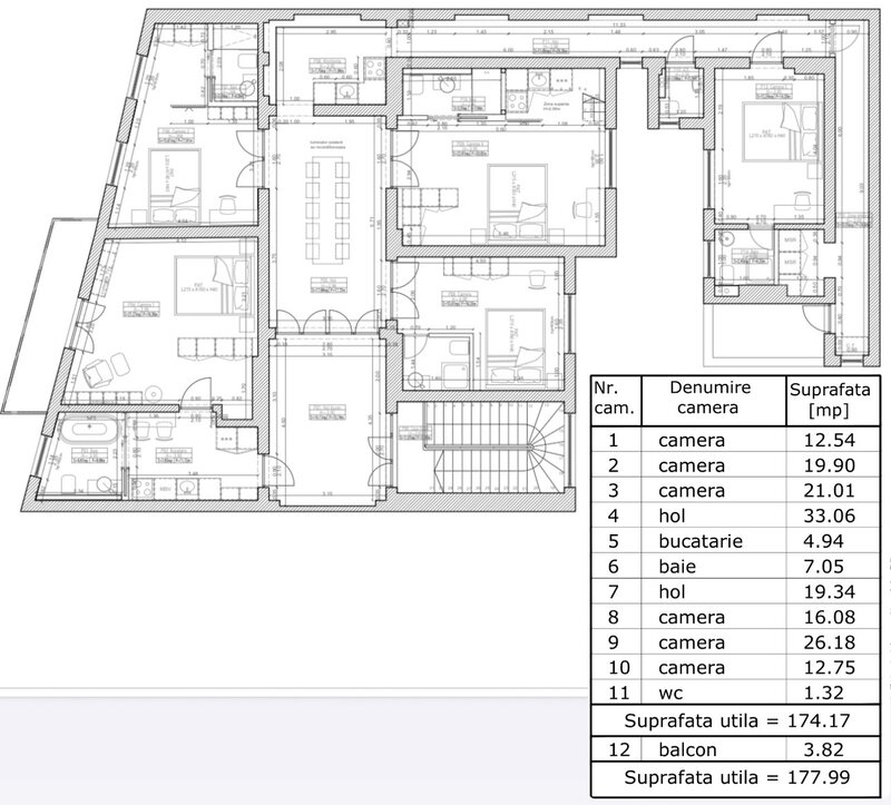 Magheru: 5 camere cu bai proprii-business regim hotelier care deja produce